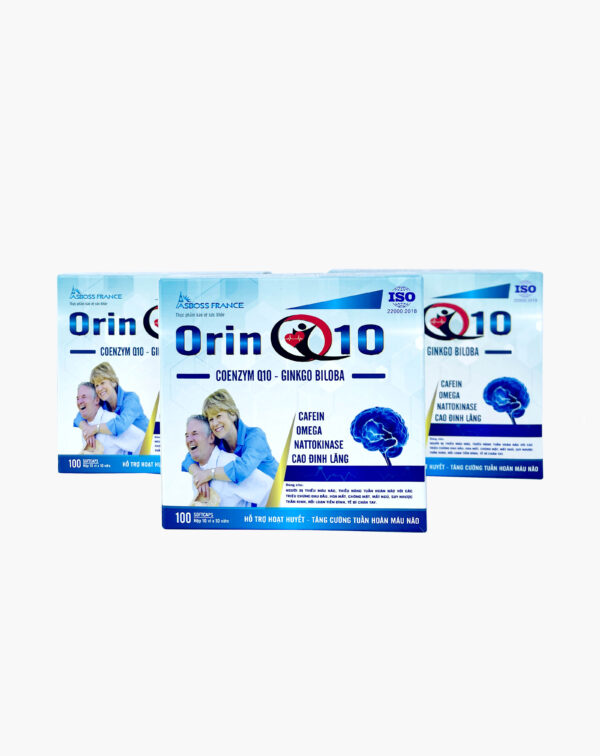 Orin Q10 hỗ trợ tuần hoàn máu não