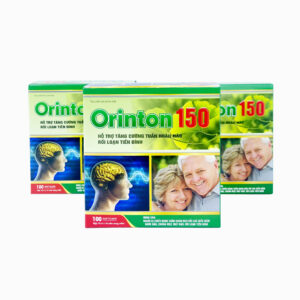 Orinton 150 hỗ trợ tuần hoàn máu não